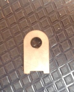 Total Exhauster bolt bracket at the top